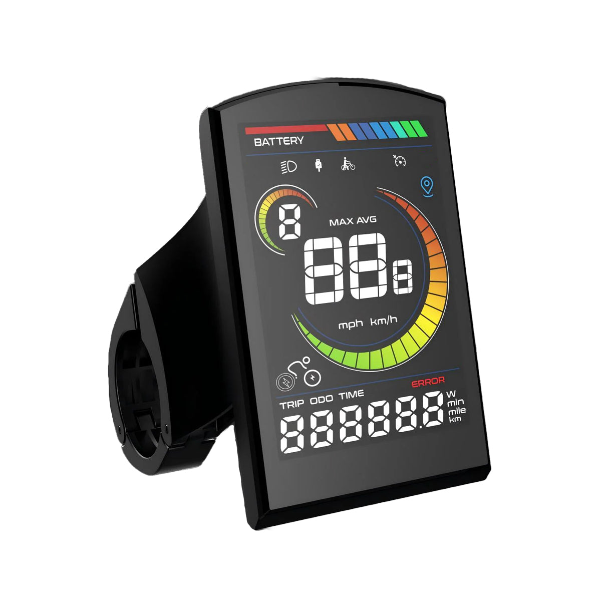 Original LCD Display For BURCHDA E-bikes (include Button)