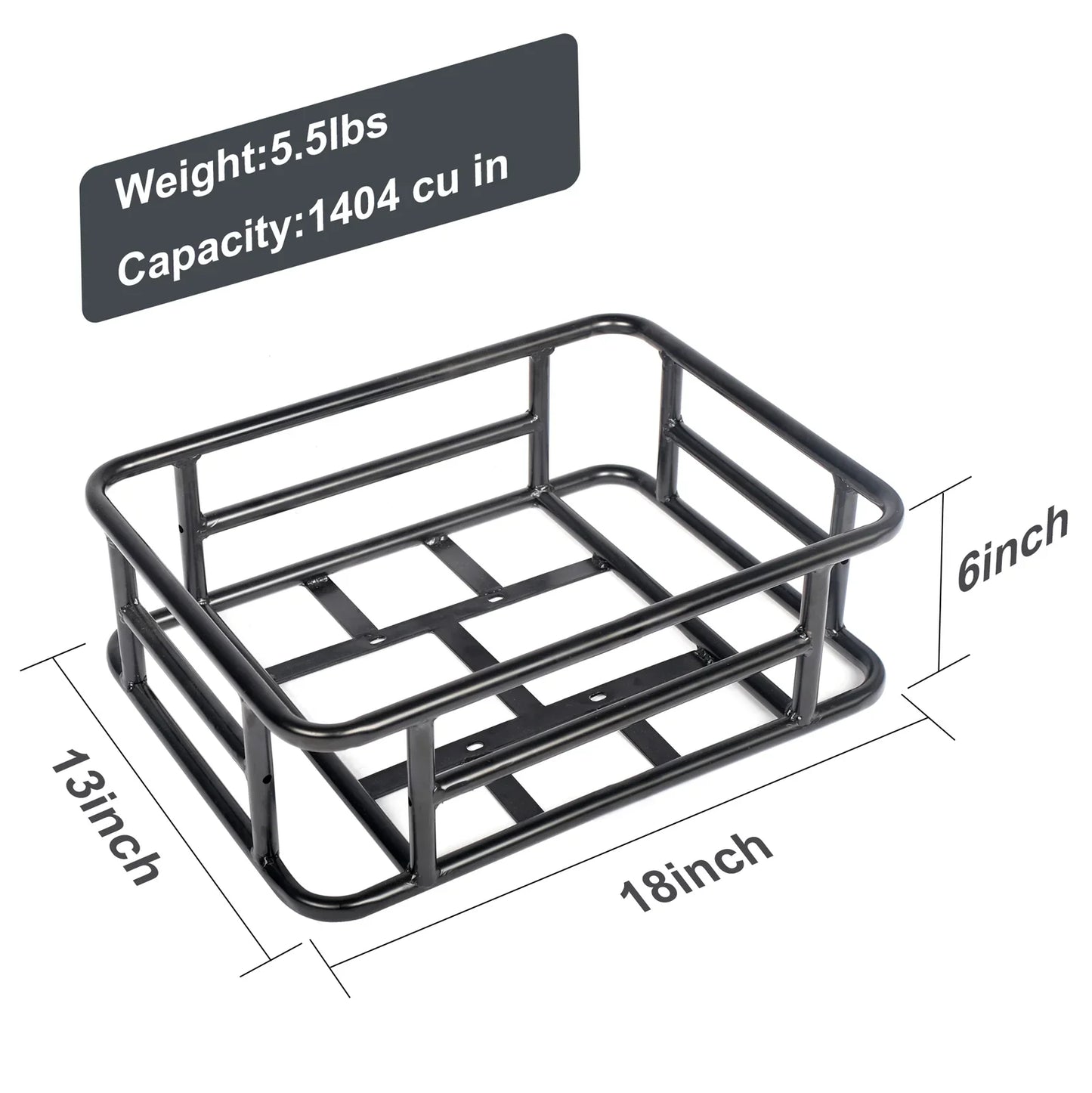 Rear Storage Basket for BURCHDA E-bikes