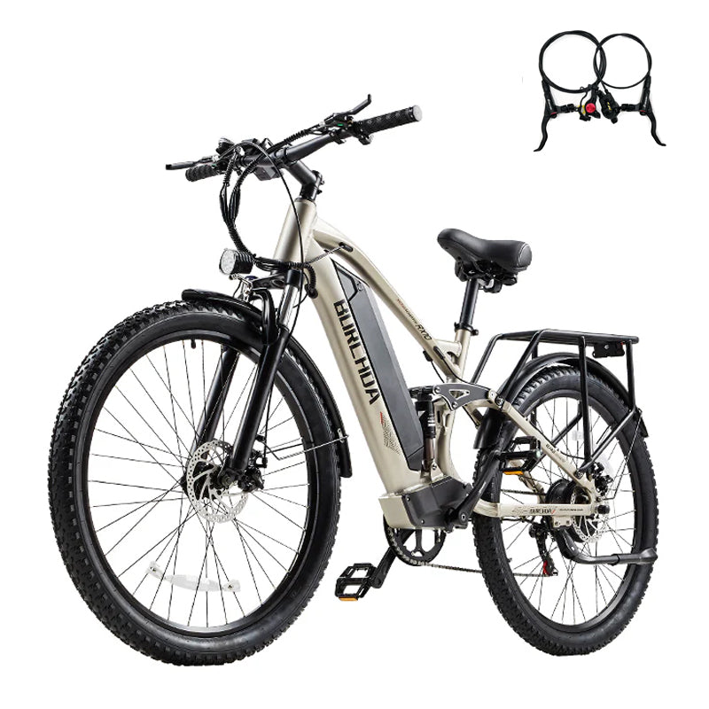 BURCHDA RX10 City Commuting Full Suspension Ebike (Aug. New product)