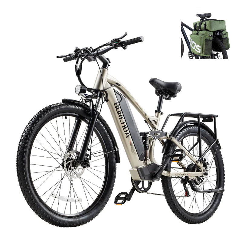 BURCHDA RX10 City Commuting Full Suspension Ebike (Aug. New product)