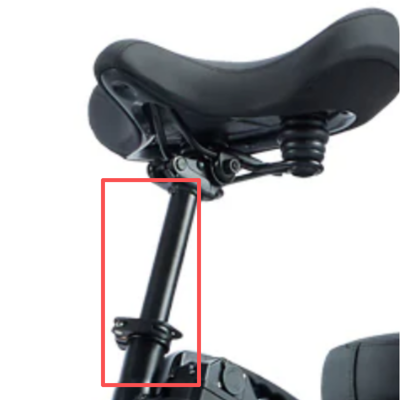 Tige de selle Origina pour vélos électriques Burchda