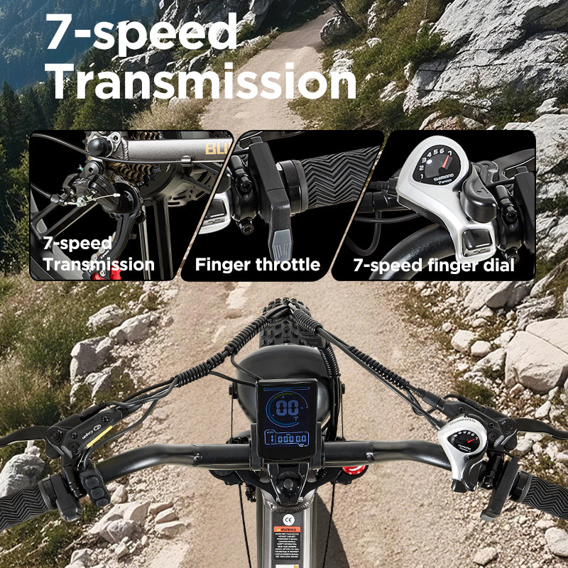 Burchda R7 7-speed transmission