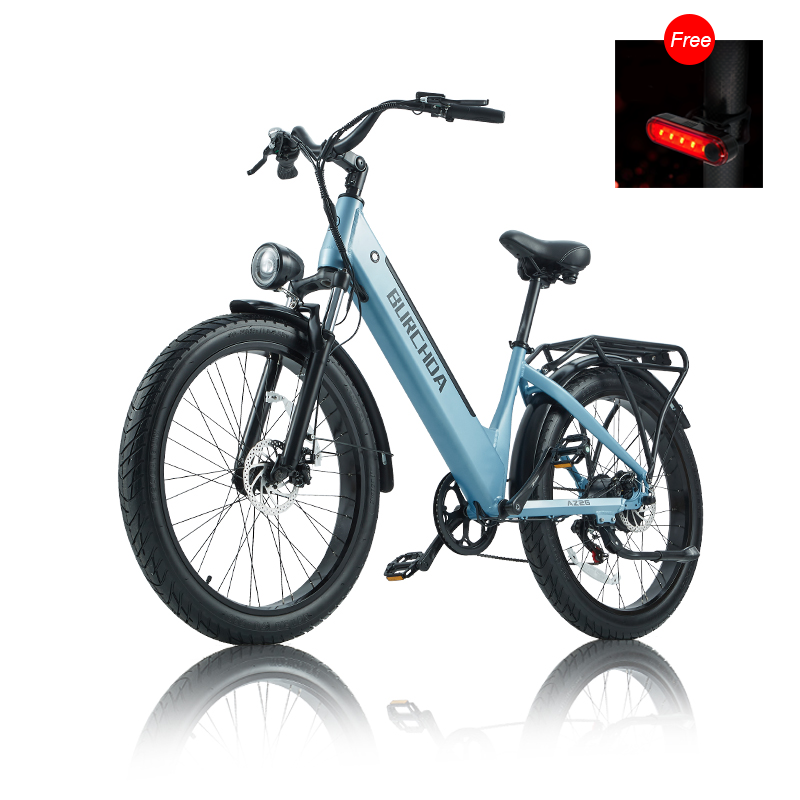 BURCHDA AZ26 Step-thru City Commuter Ebike (2024 New arrival)