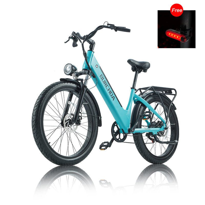 BURCHDA AZ26 Step-thru City Commuter Ebike (2024 New arrival)