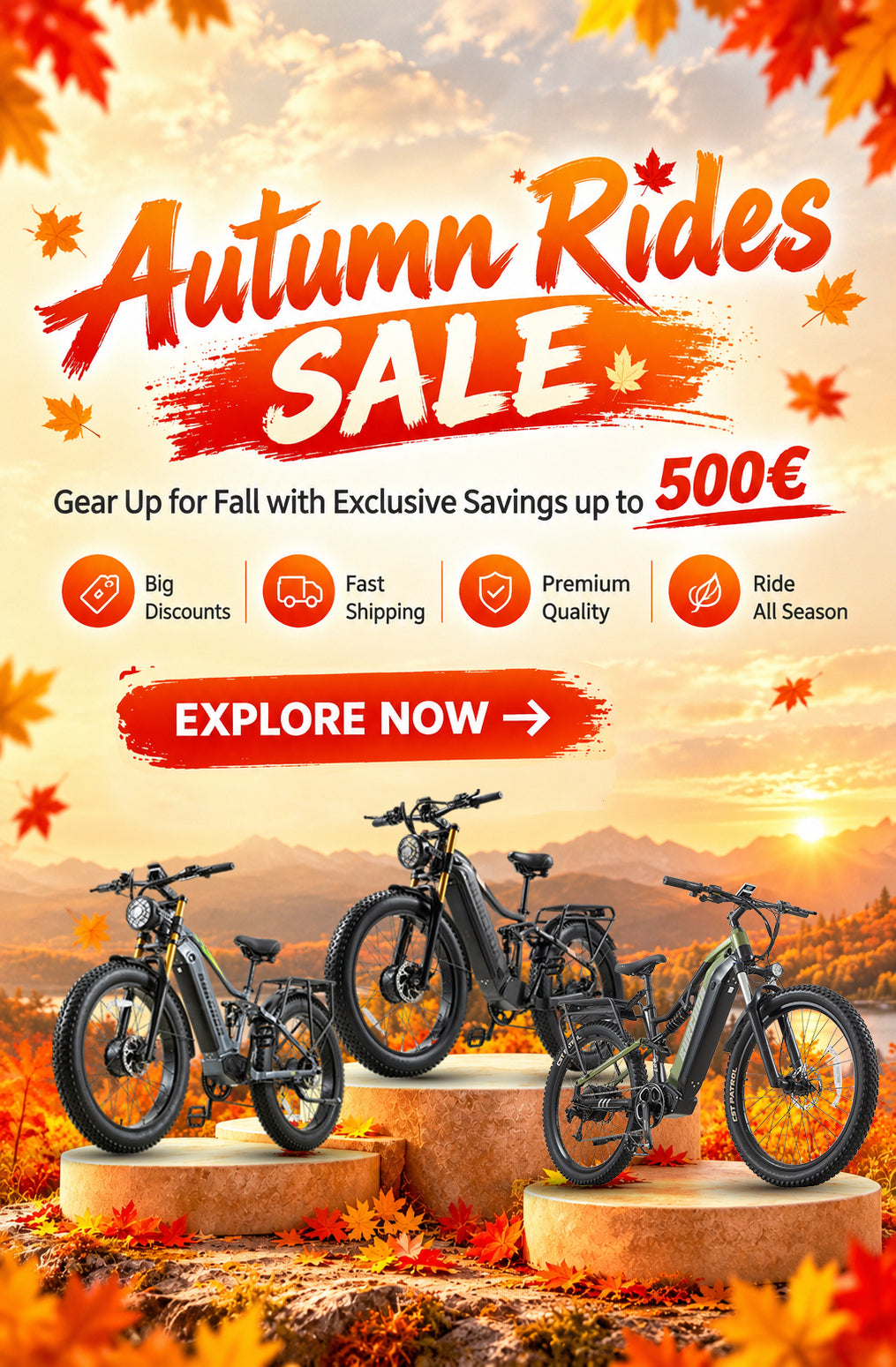 burchda ebike autumn sale