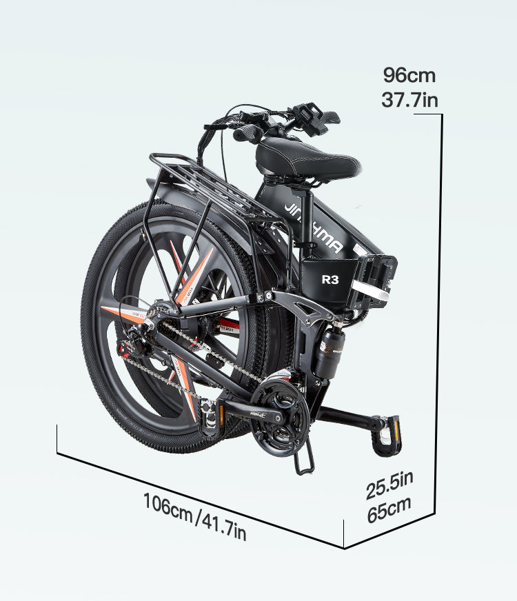 jinghma r3 folding e-bike