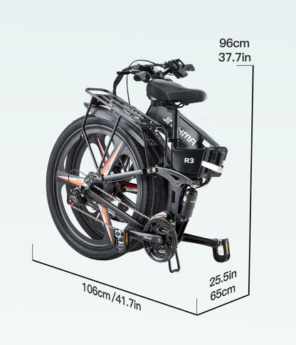 jinghma r3 folding e-bike