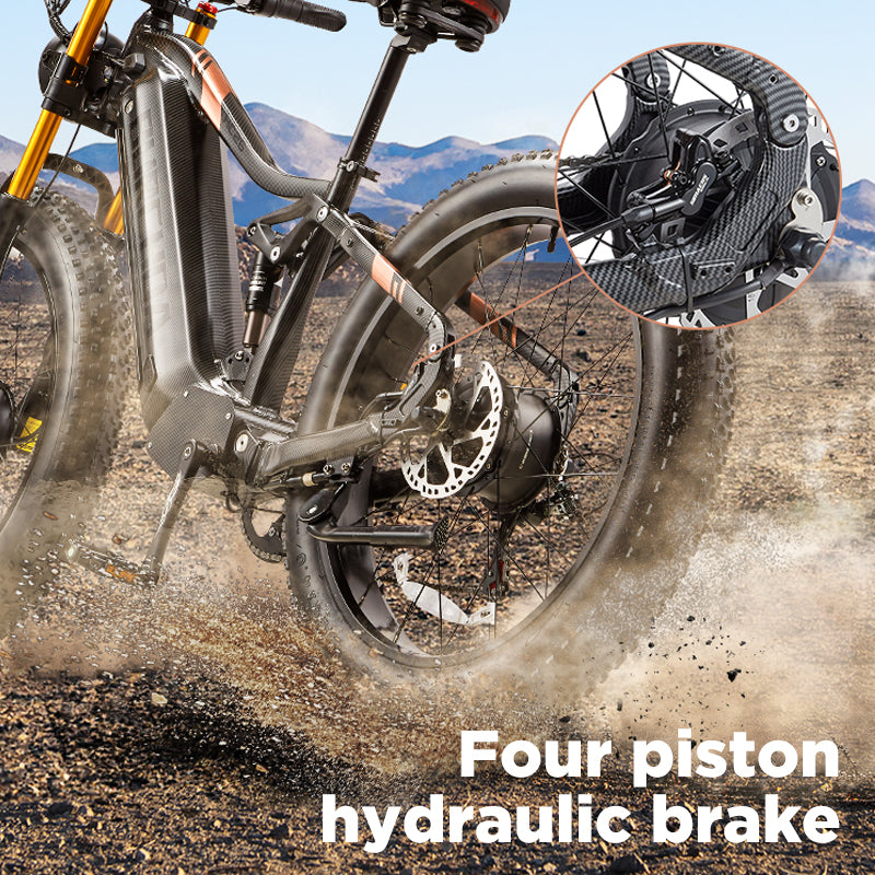 Burchda-HC26 Four piston hydraulic brake